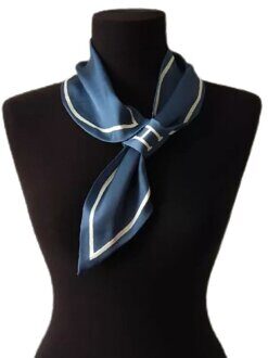 21-21 Воротник-галстук матовый шелк