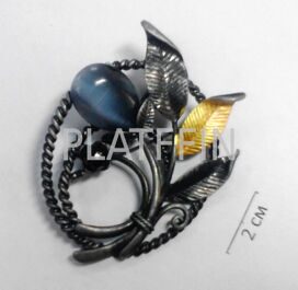 xz 3708 брошь-подвеска